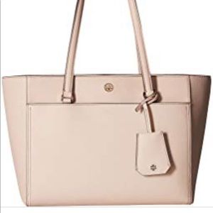 Tory Burch blush pink shoulder tote